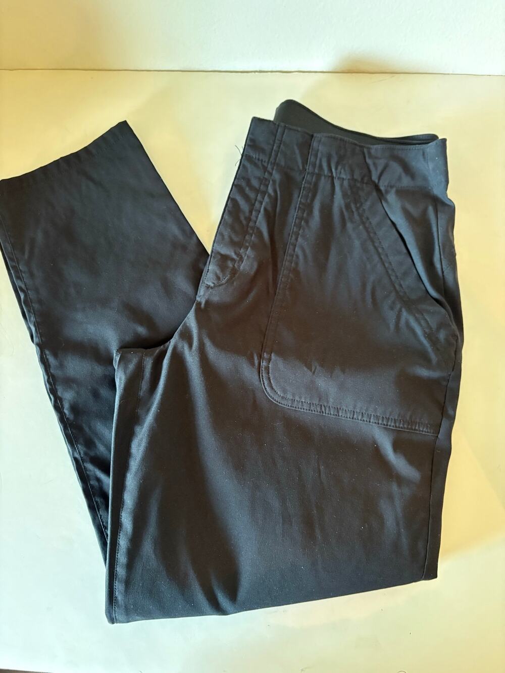 Eddie Bauer Horizon straight ankle pants black size 10 women